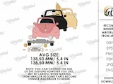 [Laser cut and engrave] 3D Summer Car Decors Bundle. Classic Automobile Wall Art Laser Cut Files. Vintage SVG. Garage & Man Cave Decor. Camper. Ice cream truck