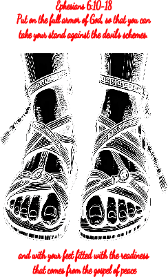SandalsoftheGospelonSlate.xs