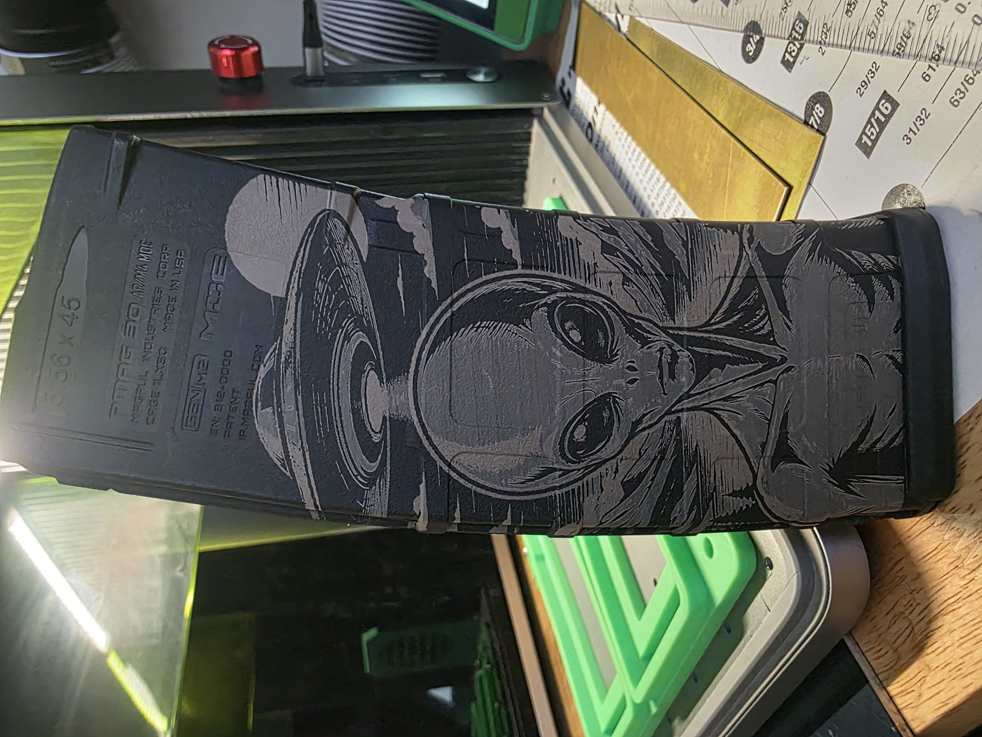 [Laser cut and engrave] Classic Alien
