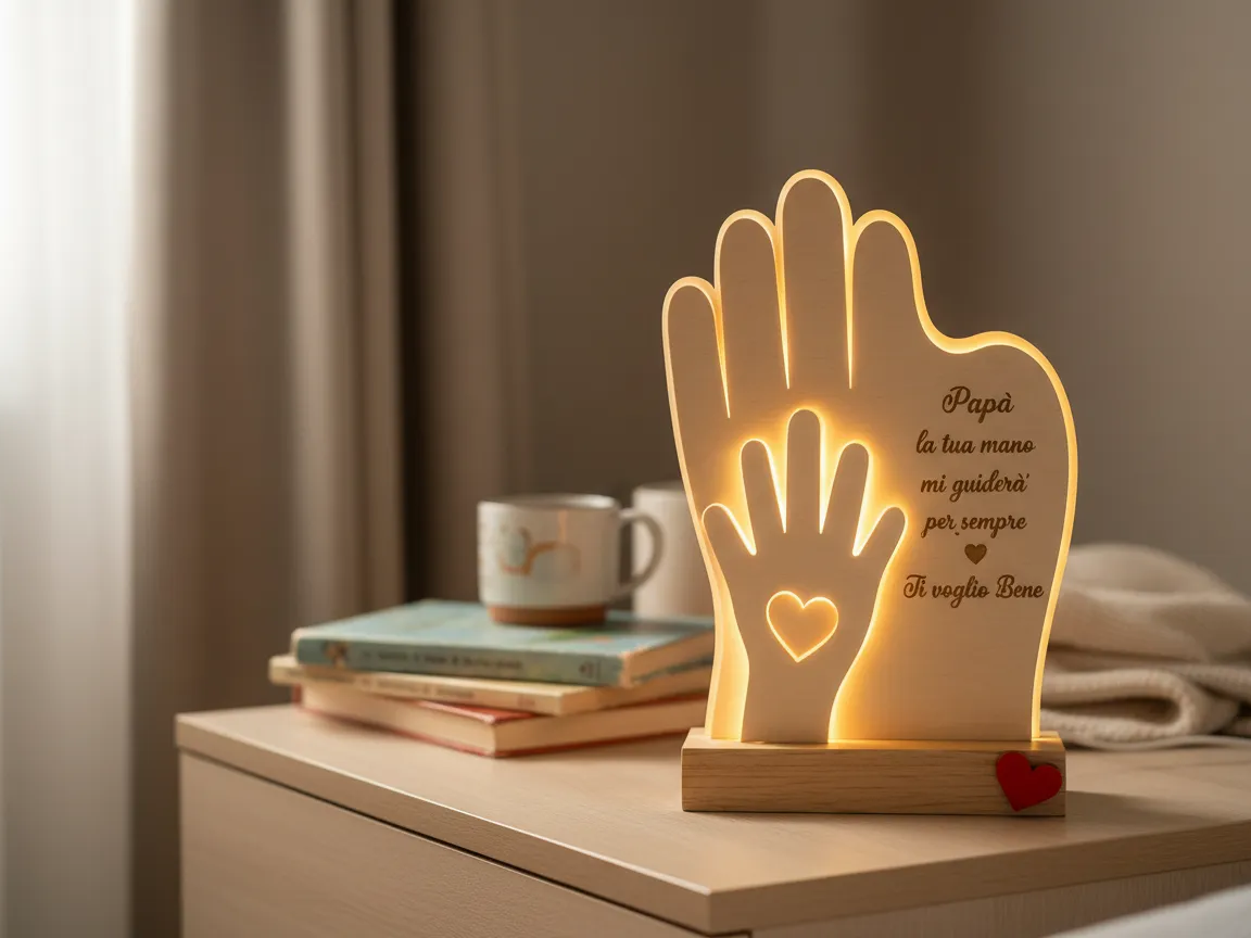 La Mano di Papà – Decorazione personalizzata per la Festa del Papà