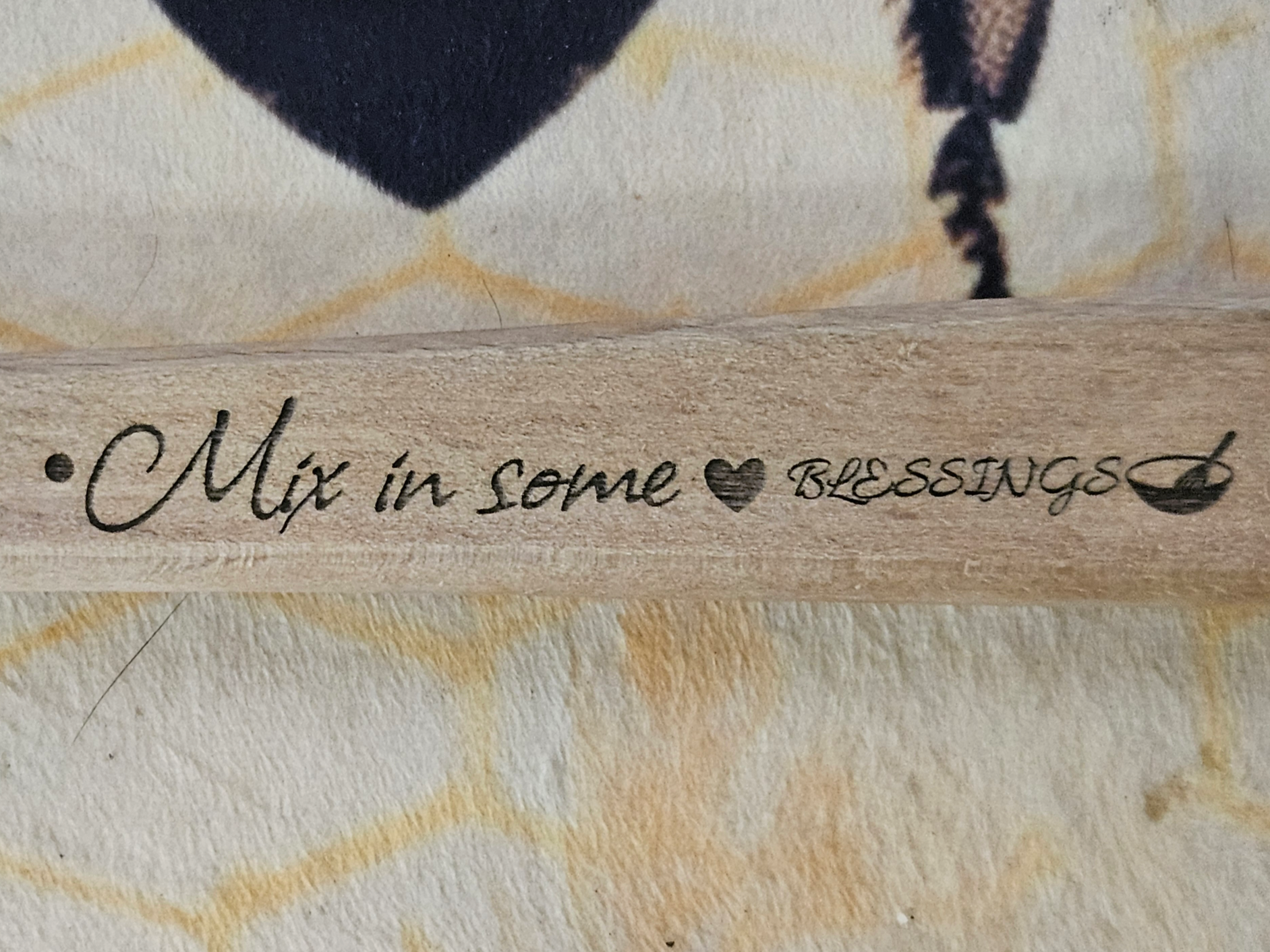 Wood Spatula Handle Design