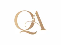 [Laser cut and engrave] Refined QA Ligature Monogram Logo