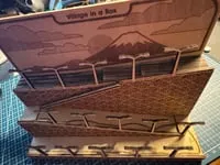 [Laser cut and engrave] Village in a Box Miniature Urban Streetscape Diorama
