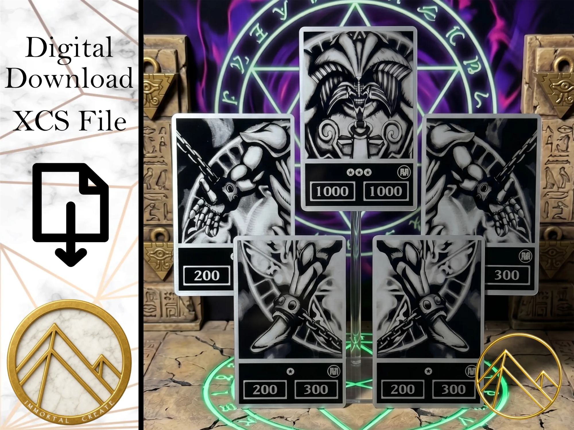 Exodia the Forbidden One (Metal Card Set)