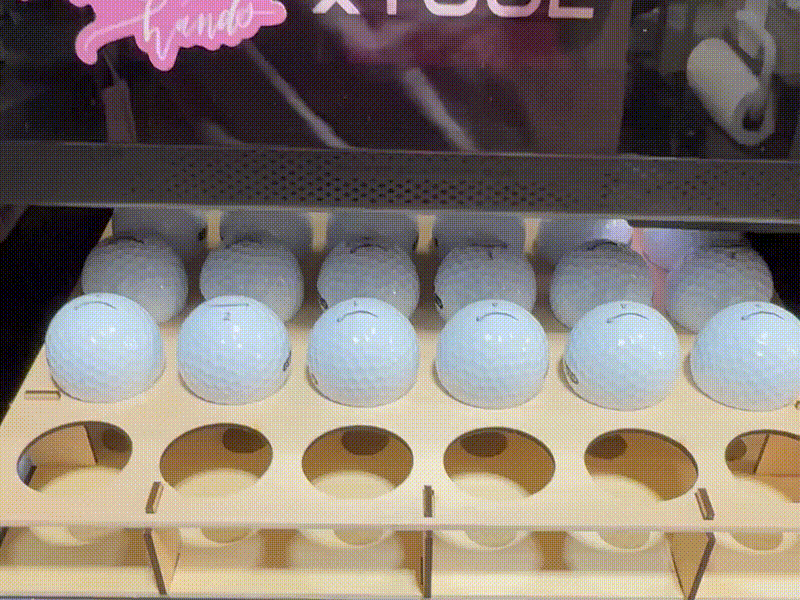 Basswood Golf Ball Printing Jig