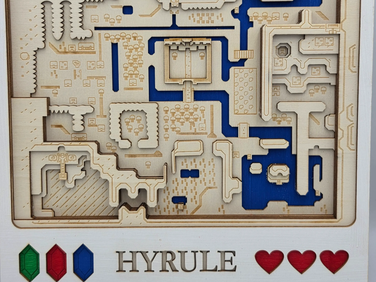 Zelda - Link to the Past - Hyrule Map