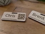 [Laser cut and engrave] Variable‑Driven Classroom Name Badges (Batch Template for xTool Studio)