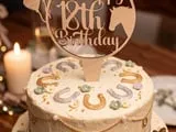 [Laser cut and engrave] Kuchenstecker 18. Geburtstag