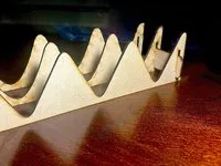 [Laser cut and engrave] Taco Holder: 2 options, Collapsable & Portable.