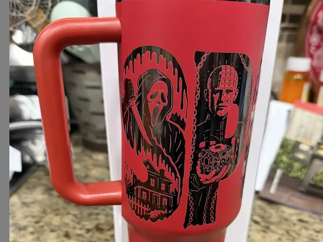 Halloween Spooky 40 oz Tumbler Wrap