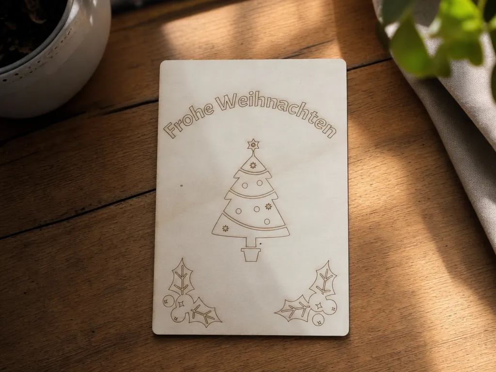 Postkarte Weihnachten Motiv1
