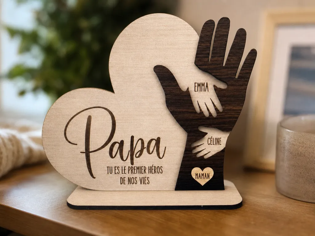 L'amour d'un papa pour sa fête