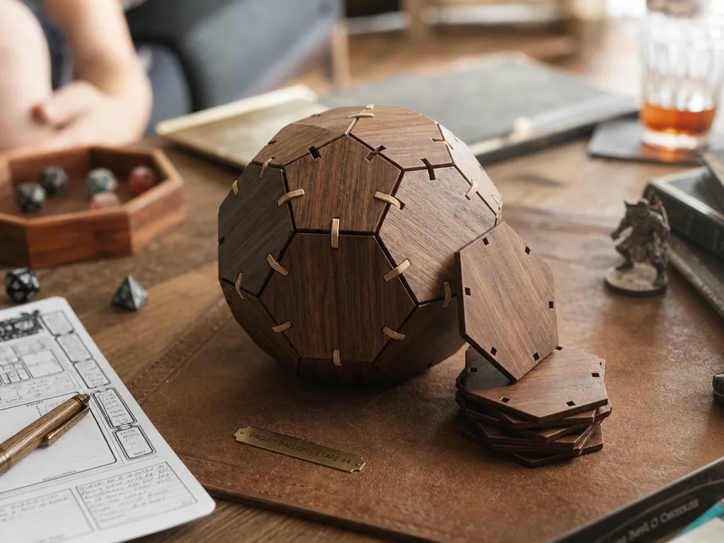 Ballon en bois