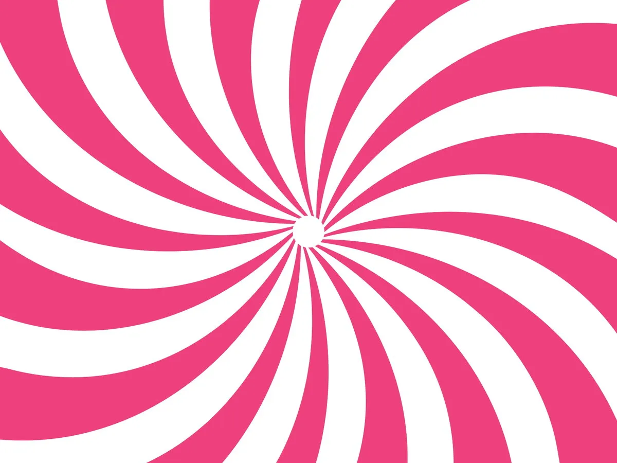 [UV printing,DTF Printing,DTG,Screen printing,Inkjet printing] Pink and White Swirling Radial Sunburst Pattern