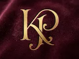 [Laser cut and engrave] KP Elegant Signature Monogram Emblem