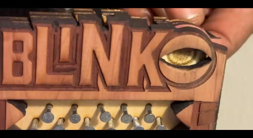 [Laser cut and engrave] Blinko Wooden Board Game with Scoring Slots