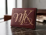 [Laser cut and engrave] Refined MK Ligature Monogram Logo