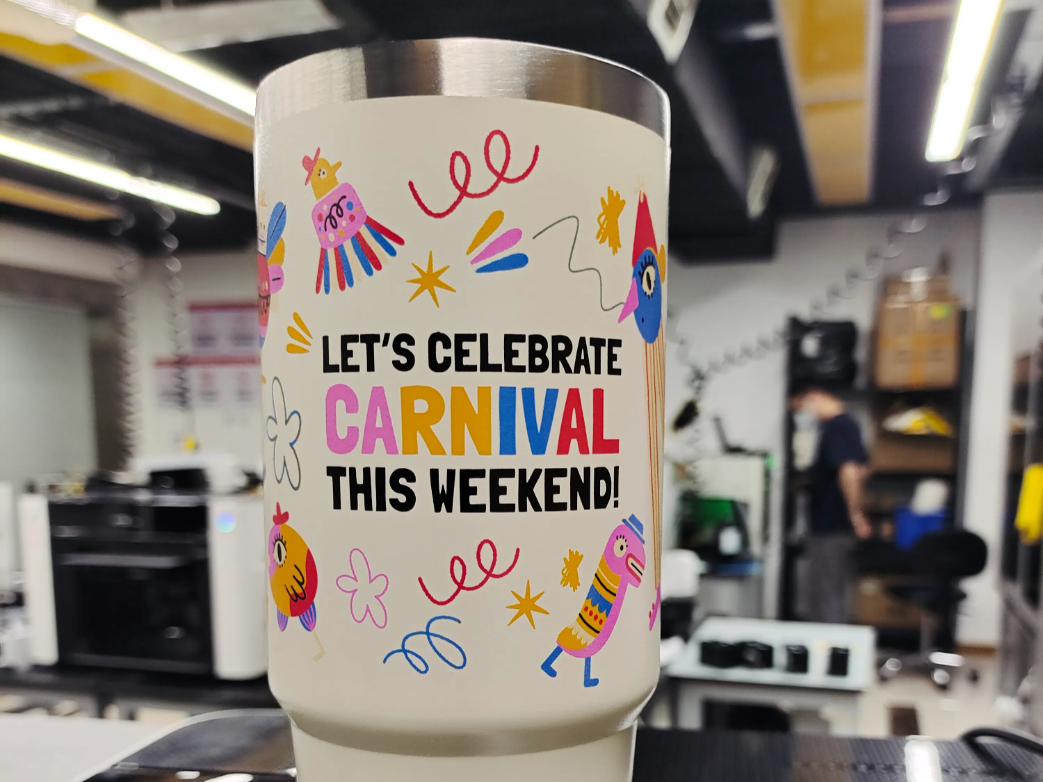 Let's Celebrate Carnival This Weekend Insulated Travel Tumbler