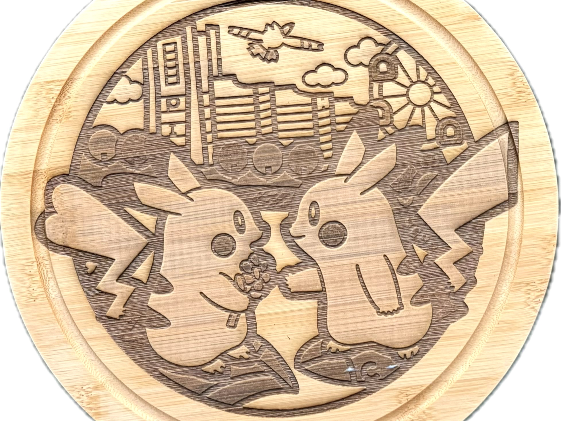 Schneidebrett - Pikachu in Love