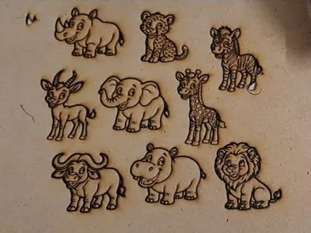 animals cut