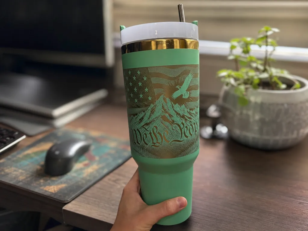 A Patriot's Tumbler