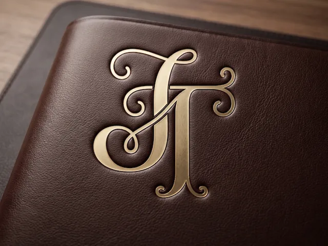 JT Classic Wedding Monogram Logo – Timeless Initials for Laser Cut Décor, Cake Toppers, Wedding Invitations, Signs, Engraving & Cricut Crafts