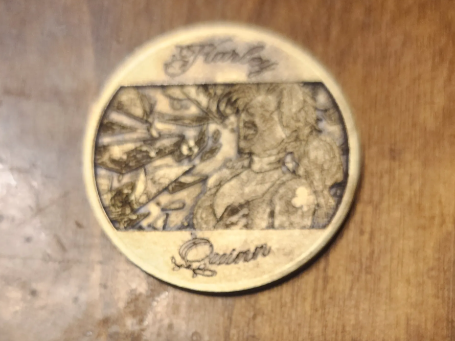 Harley quinn coin