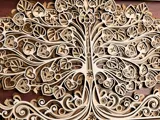 [Laser cut and engrave] 3D Tree of Life Laser Cut File, Layered Mandala Wood Art