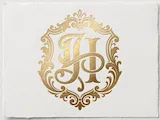 [Laser cut and engrave] JH Refined Interwoven Beauty & Cosmetic Monogram Logo – Stylish Initials for Skincare, Makeup, Fashion, Boutique Branding & Premium Packaging