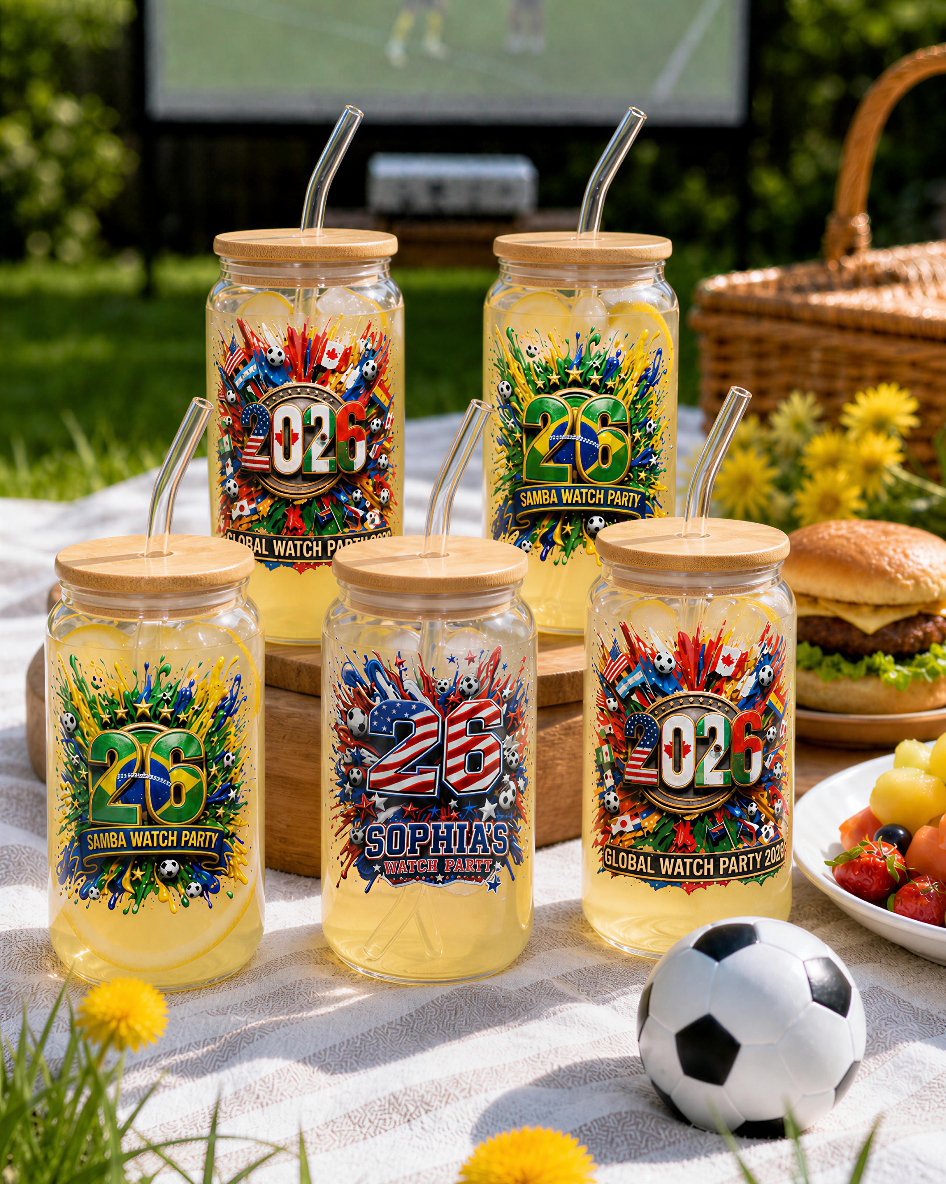 [Inkjet printing] custom soccer cups