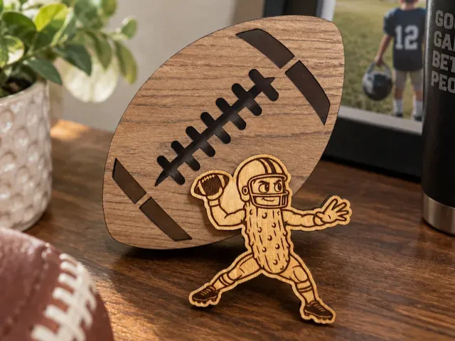 Pickleback Player Desk Sign