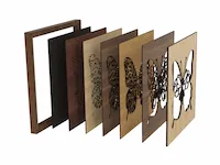 [Laser cut and engrave] 3D Butterfly Mandala Laser Cut File, Layered Insect Wall Art