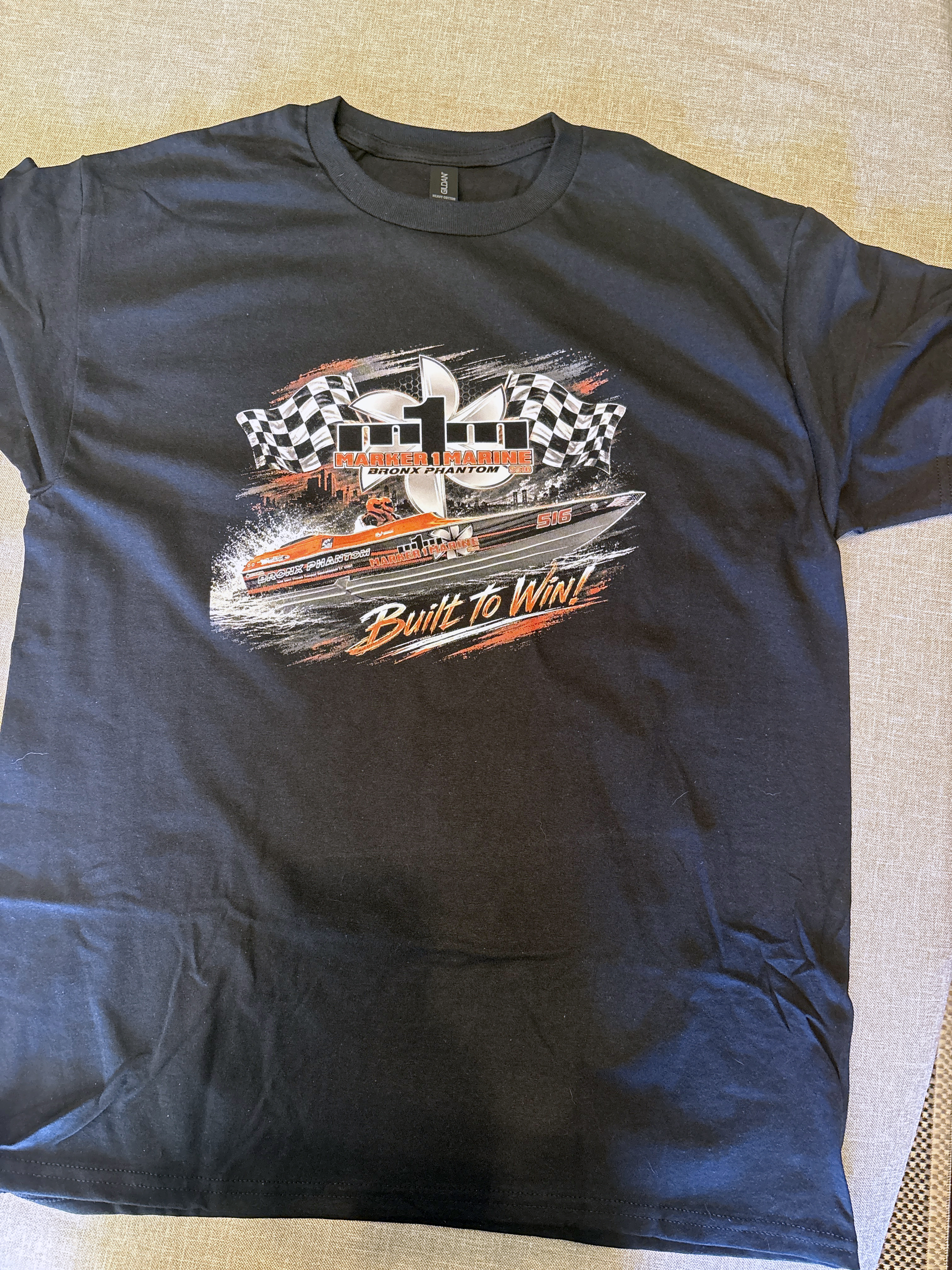 [DTF Printing] Marker 1 Marine Team Shirt