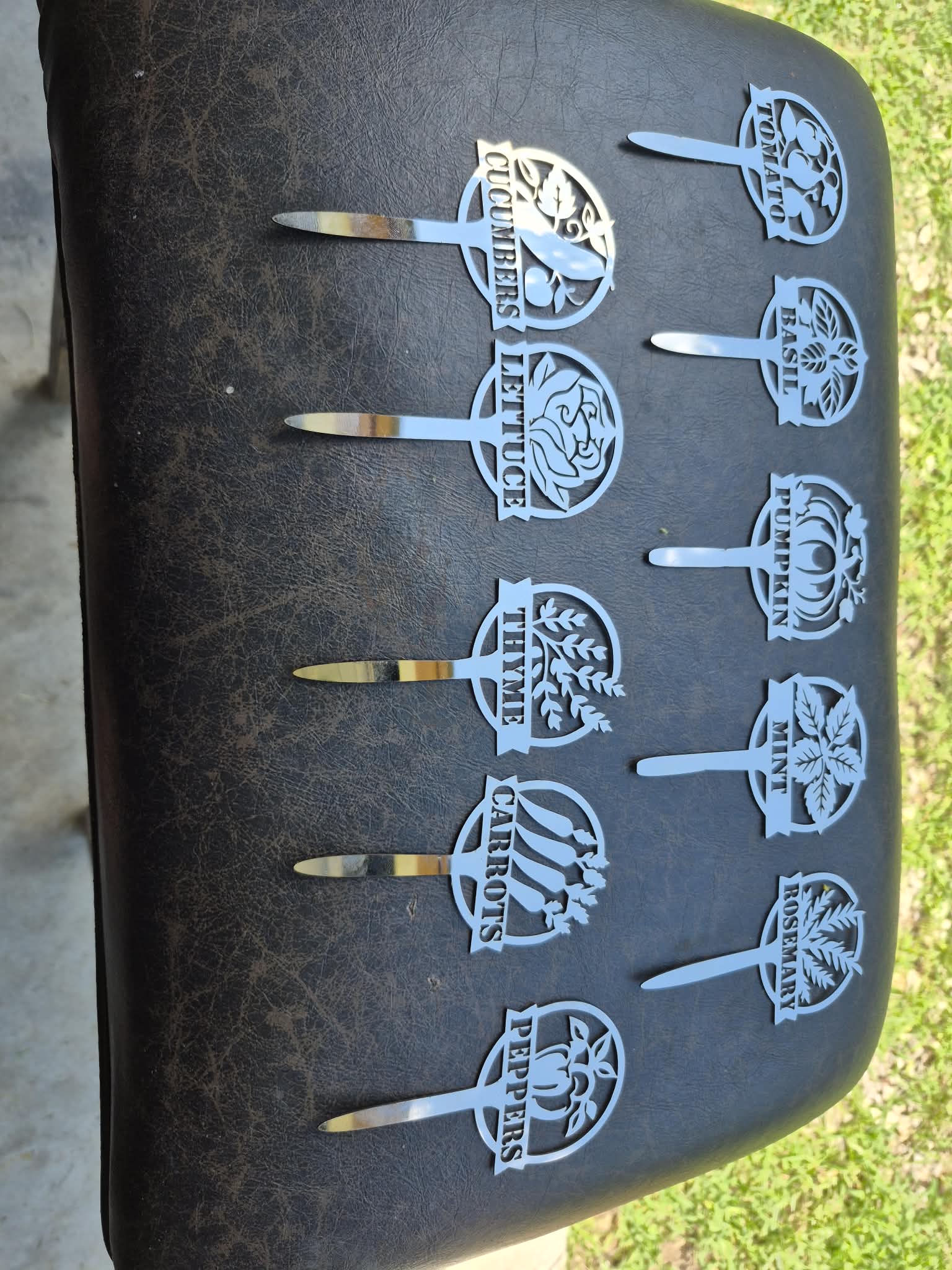 [Laser welding / cleaning] Garden Stakes
