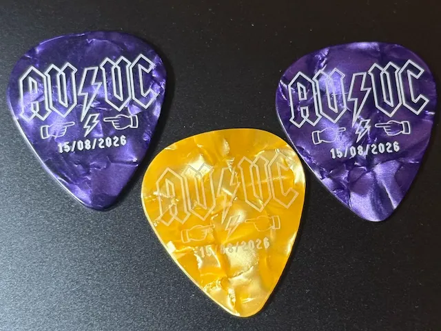Púas de guitarra personalizadas