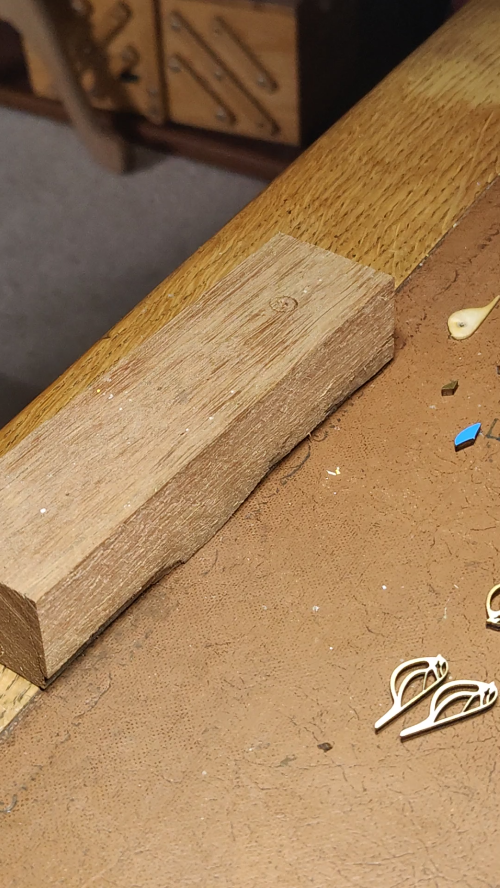 [Laser cut and engrave] Blue Tit Bird Stud Earrings