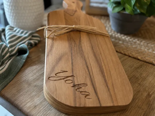 Custom Laser Engraved Wooden