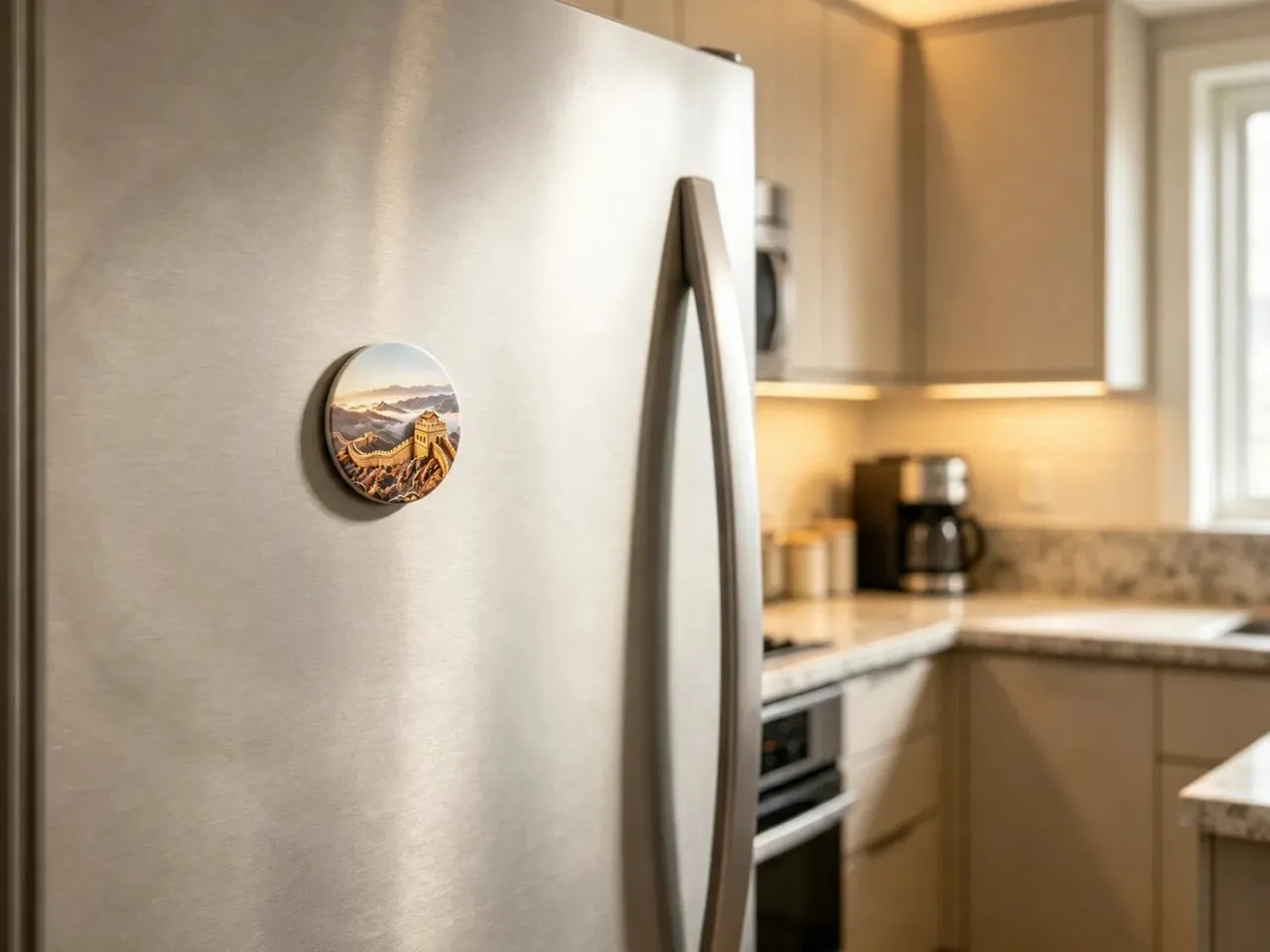[Inkjet printing] Great Wall Fridge Magnet