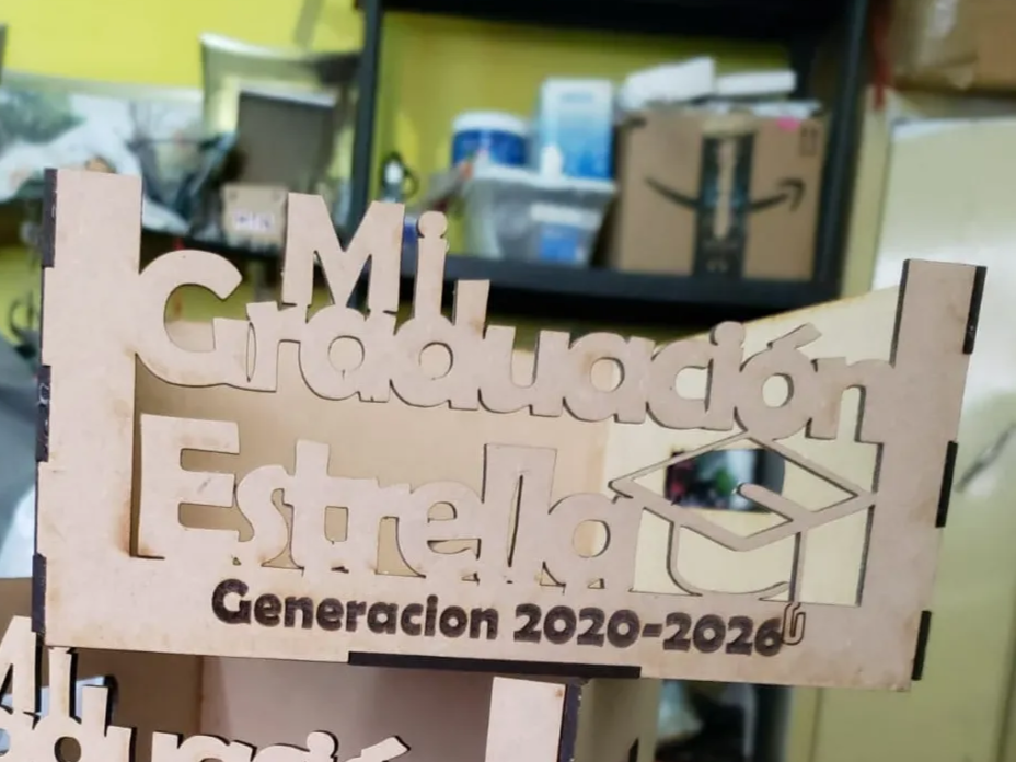 Charola de graduacion 3MM