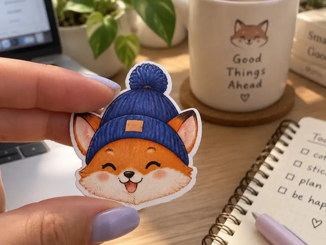 [Laser cut and engrave,Foil transfer,Inkjet printing] STICKERS ANIMALES