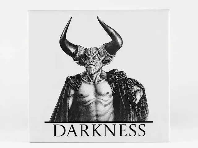 Legend Lord of Darkness Ceramic Tile Wall Art