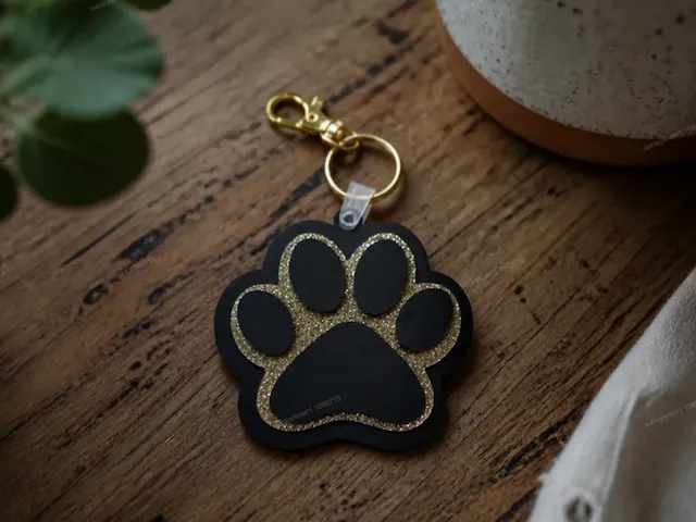 PawPrint Keychain/BagTag