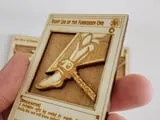[Laser cut and engrave] Set di carte da gioco Exodia il Proibito in legno