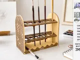 [Laser cut and engrave] Wooden Paintbrush Organizer and Storage Stand Collection Laser Cut Bundle. Paintbrush Holder. Desk Organizer