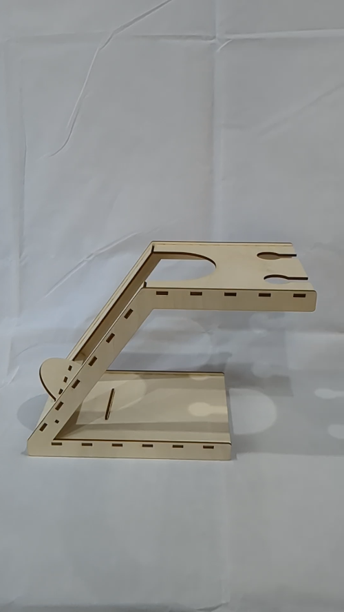[Laser cut and engrave] Desk Holder Bottle Glasses Laser Cut Template, Wine Box Laser Cutting Design