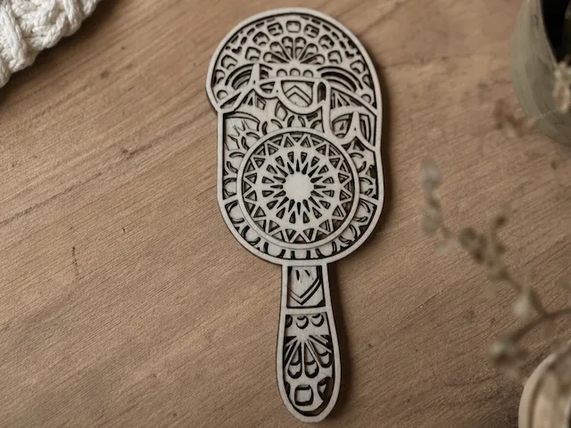 Intricate Mandala Pattern Iced Lolly