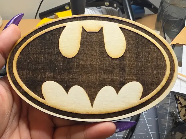 Batman Logo Wall Plaque