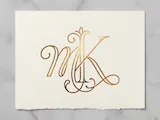 [Laser cut and engrave] Timeless MK Monogram Emblem Logo