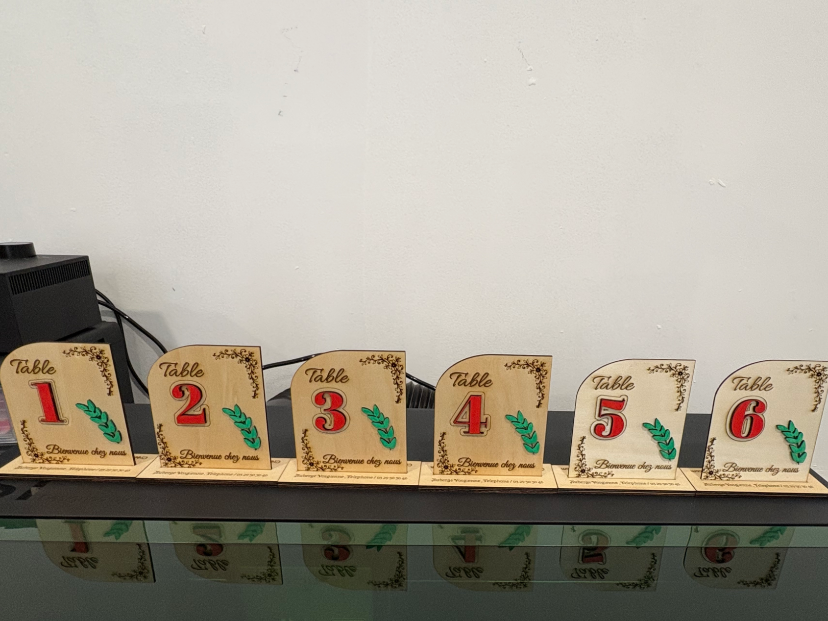 Numéro de table
