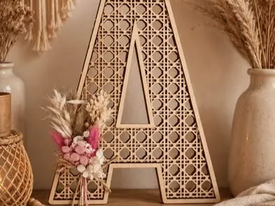Alphabet Cannage